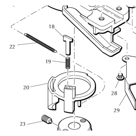 13791 - 650/750 Indexer Return Spring