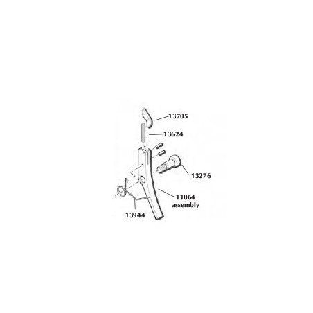 Super 1050 B Index Lever Assembly