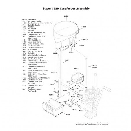 20641 - Casefeeder Mounting Post-Assembly