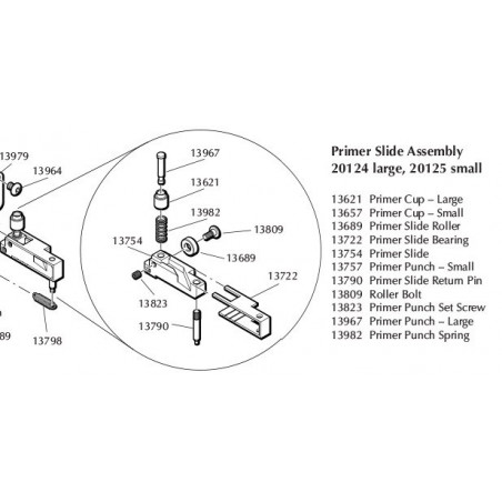 13809 - Slide Roller Bolt