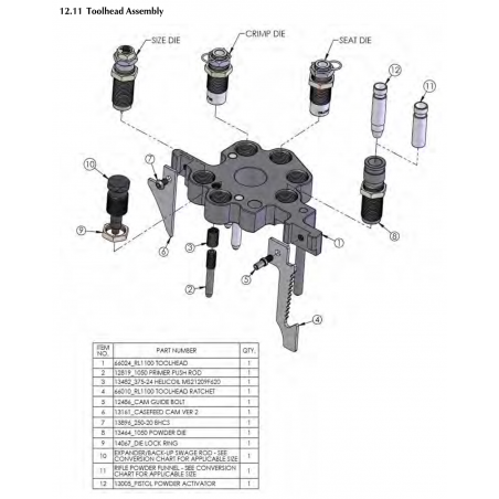 1100 ToolHead Bracket