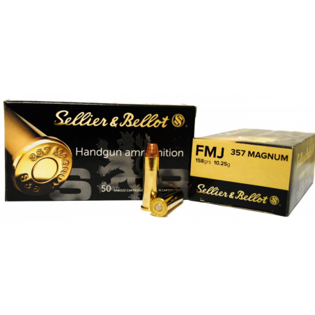 Ammunition Sellier & Bellot Cal.357 Mag 158grs FMJ