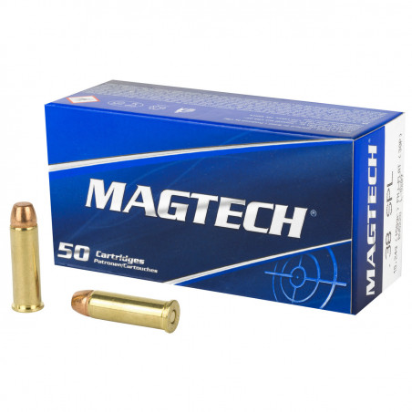 Magtech Ammunition Cal.38 Special 158grs FMJ