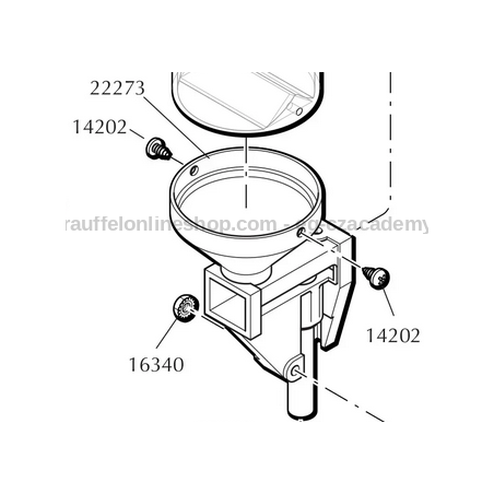 Powder Body W/Drop Tube