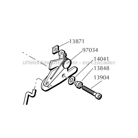 Powder Measure Lock - Link Assembly