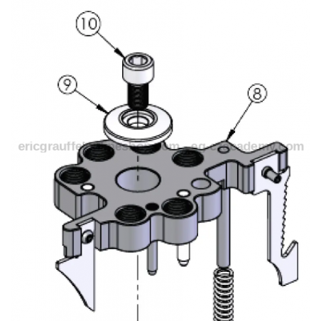 1050 / 1100 Toolhead Assembly