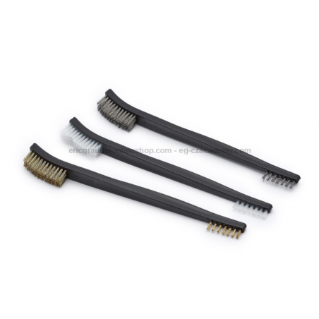 EEMANN TECH DOUBLE END CLEANING BRUSH – 3PCS./KIT